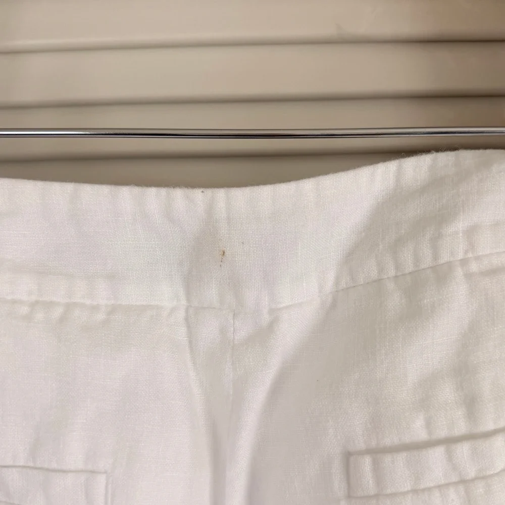 Banana Republic‎ Linen Trousers 6 White